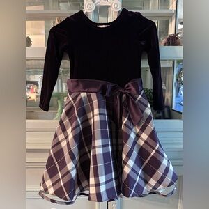 Ashley Ann Deep Purple Dress